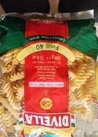 Mängden socker i Fusilli pasta di semola grano duro
