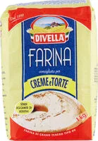 Mängden socker i Farina consigliata pe creme e torte