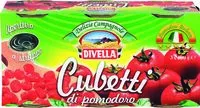 Mängden socker i Divella cubetti di pomodori italiani