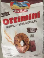 Mängden socker i Ottimini integrali con gocce di cioccolato