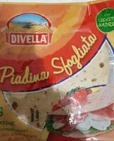 Mängden socker i Piadina Sfogliata