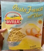 Mängden socker i Pasta fresca all’uovo