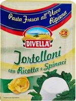 Mängden socker i Pasta fresca all'uovo ripiena tortelloni con ricotta e spinaci
