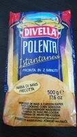 Mängden socker i Divella Instant Polenta, 500G (17.6 Oz)