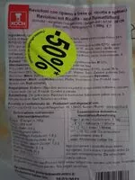 Mängden socker i Ravioli ricotta épinard