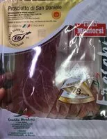 Mängden socker i Prosciutti di san daniele