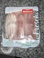 Mängden socker i Montorsi Prosciutto Cotto ALTA QUALITÀ