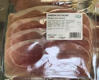 Mängden socker i Jambon cru italien affinage 9 mois