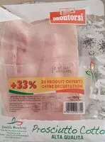 Mängden socker i Montorsi prosciutto cotto