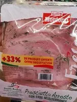 Mängden socker i Prosciutto Arrosto aux herbes