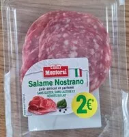 Mängden socker i Salame nostrano