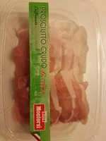 Mängden socker i Prosciutto crudo