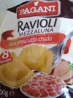 Mängden socker i Ravioli mezzaluna