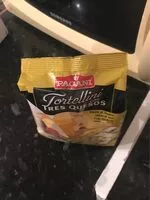 Mängden socker i Tortellini con tres quesos