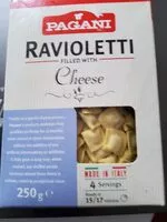 Mängden socker i Ravioletti