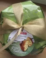 Mängden socker i Panettone  Carta Kg.1