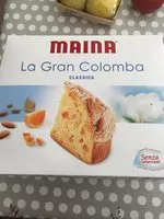 Mängden socker i La Gran Colomba