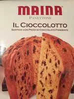 Mängden socker i Panettone -  Moelleux avec des morceaux de chocolat noir