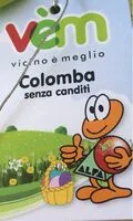 Mängden socker i Colomba senza canditi