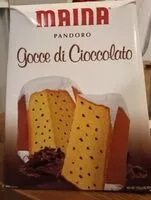 Mängden socker i pandoro gocce di cioccolato