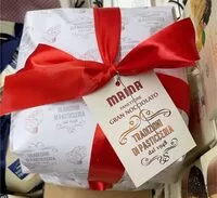 Mängden socker i panettone gran nocciolato
