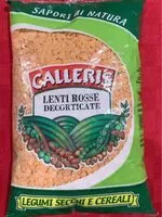 Mängden socker i Lenticchie rosse