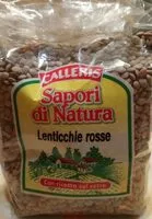 Mängden socker i Linsen Lenticchie rosse