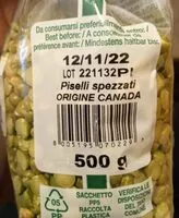 Mängden socker i Piselli