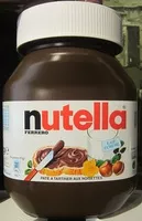 Mängden socker i Nutella