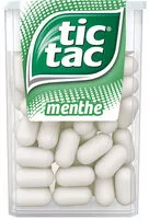 Socker och näringsämnen i Tic tac