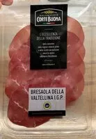 Mängden socker i Bresaola della Valtellina IGP