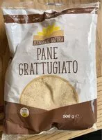 Mängden socker i Pane grattugiato