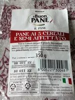 Mängden socker i Pane ai 5 cereali e semi