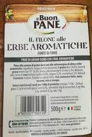 Mängden socker i Il filone alle erbe aromatiche