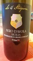 Mängden socker i Nero d'Avola Sicilia   le 4 stagioni