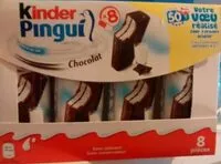 Mängden socker i Kinder pingui coco t4 pack de 4 etuis 2021