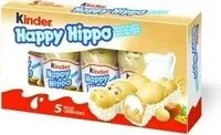 Mängden socker i Kinder Happy Hippo