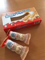 Mängden socker i Kinder Happy Hippo