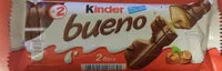 Mängden socker i Kinder Bueno