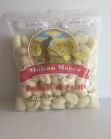 Mängden socker i Gnocchi di patate