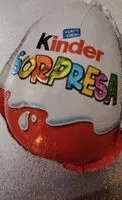 Mängden socker i Kinder Sorpresa