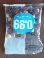 Mängden socker i Student mix