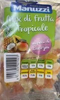 Mängden socker i Mix frutta tropicale
