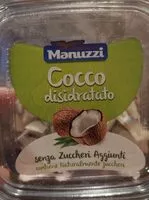 Mängden socker i Cocco disidratato