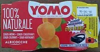 Mängden socker i YOGURT intero con albicocche