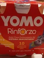 Mängden socker i Yomo rinforzo mirtilli neri