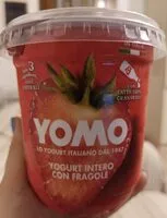 Mängden socker i Yogurt intero con fragole