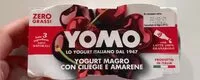 Mängden socker i yougurt con ciliegie e amarene