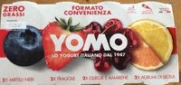 Mängden socker i Yomo lo yogurt italiano dal 1947