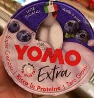 Mängden socker i Yomo extra mirtillo